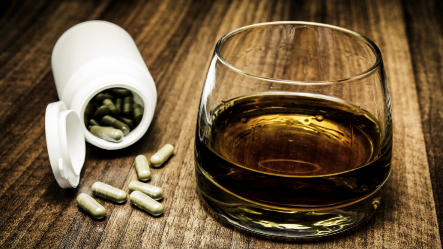 alcohol phentermine