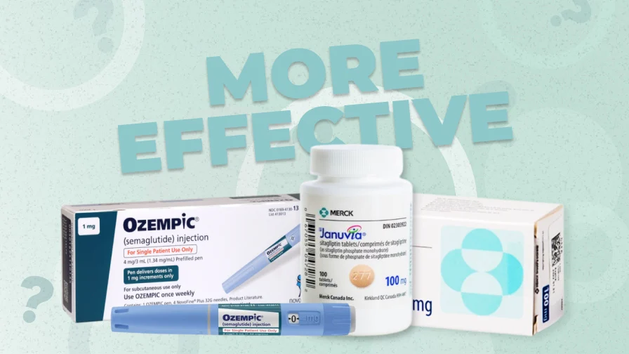 Ozempic Vs Januvia: what is more effective
