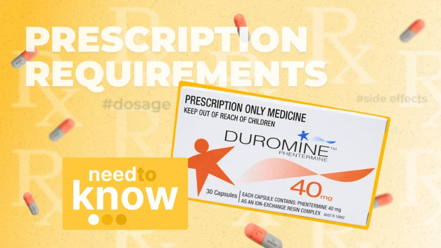 How to get prescribed Duromine